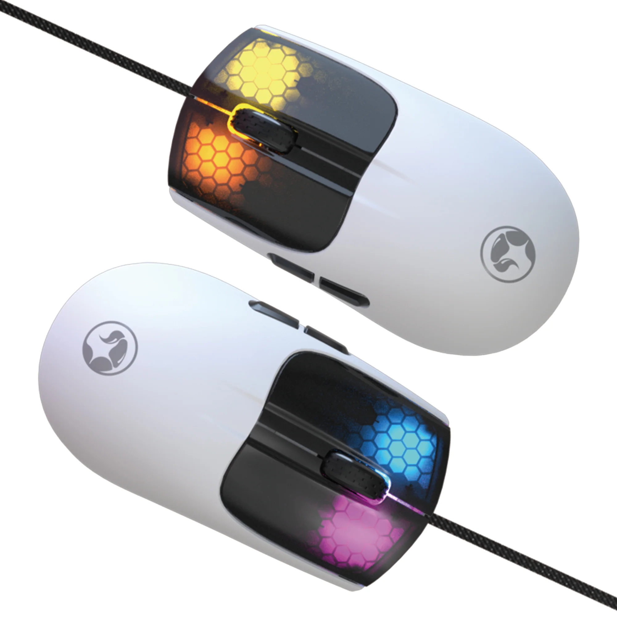 Marvo M727 Lightweight Gaming Mouse White Marvo M727 Lightweight Gaming Mouse White